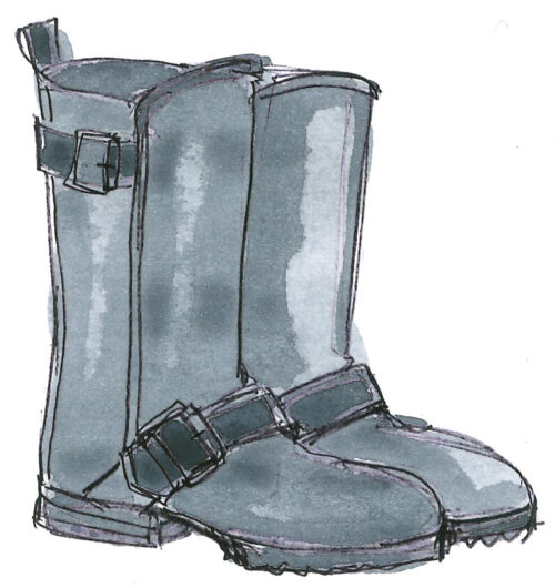 Établissements Bonnet Nettoyage bottes boots plates en cuir
